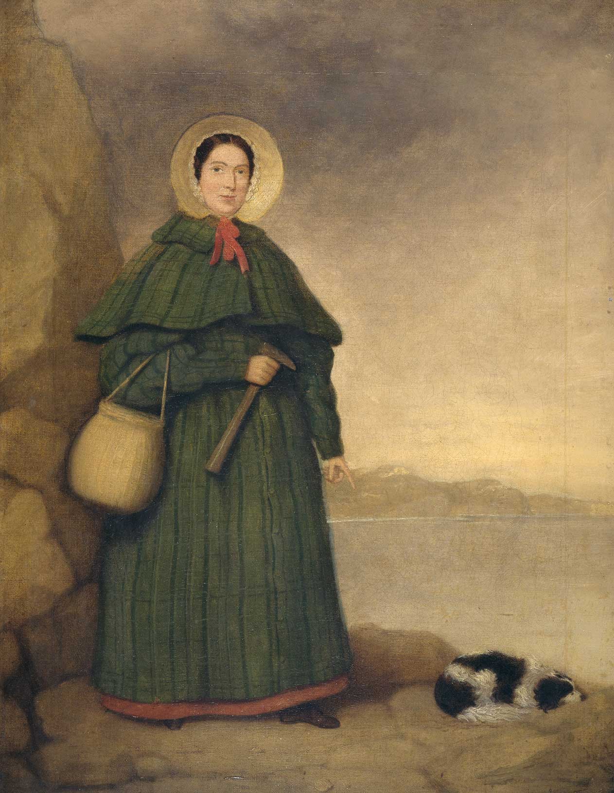 Mary Anning painting red2